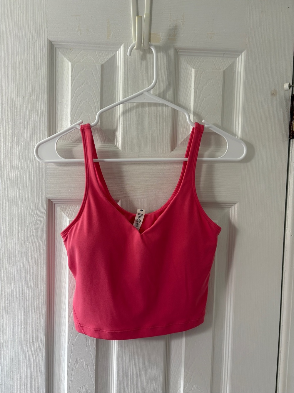 lululemon athletica Hot Pink Align Cropped Tank